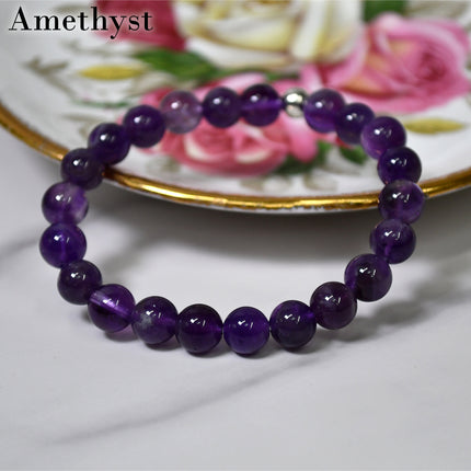 Amethyst Stretch Bracelet