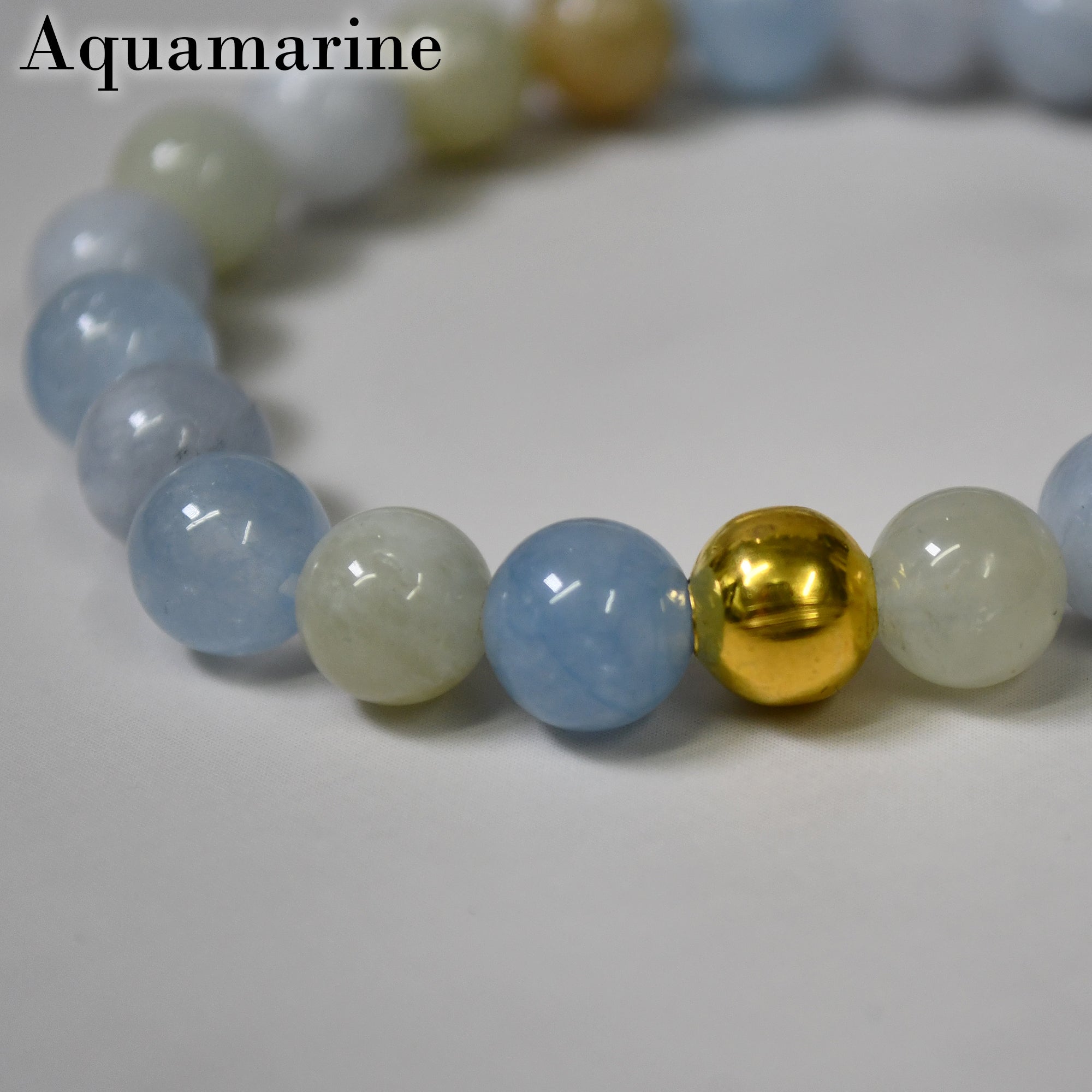 Aquamarine Stretch Bracelet