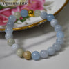 Aquamarine Stretch Bracelet