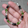 Aromantic Pride Stretch Bracelet