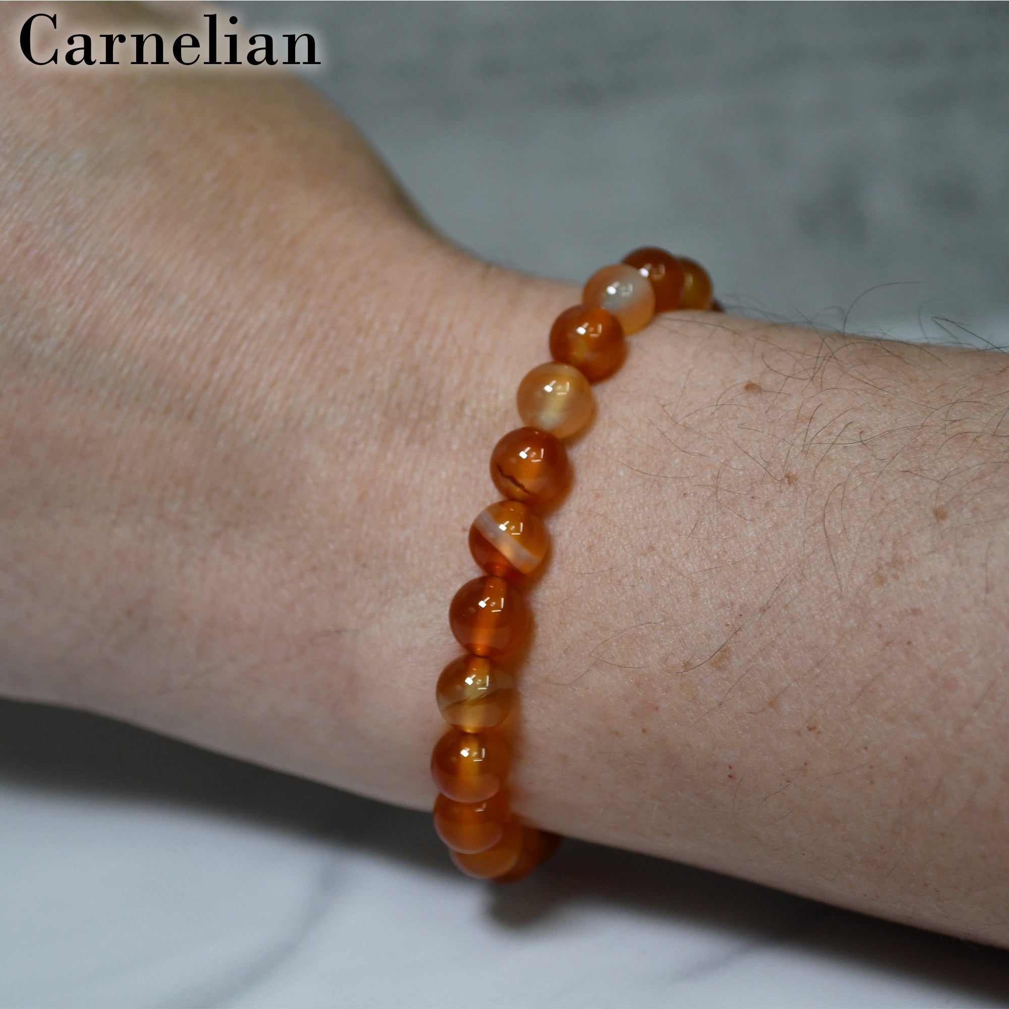 Carnelian Stretch Bracelet