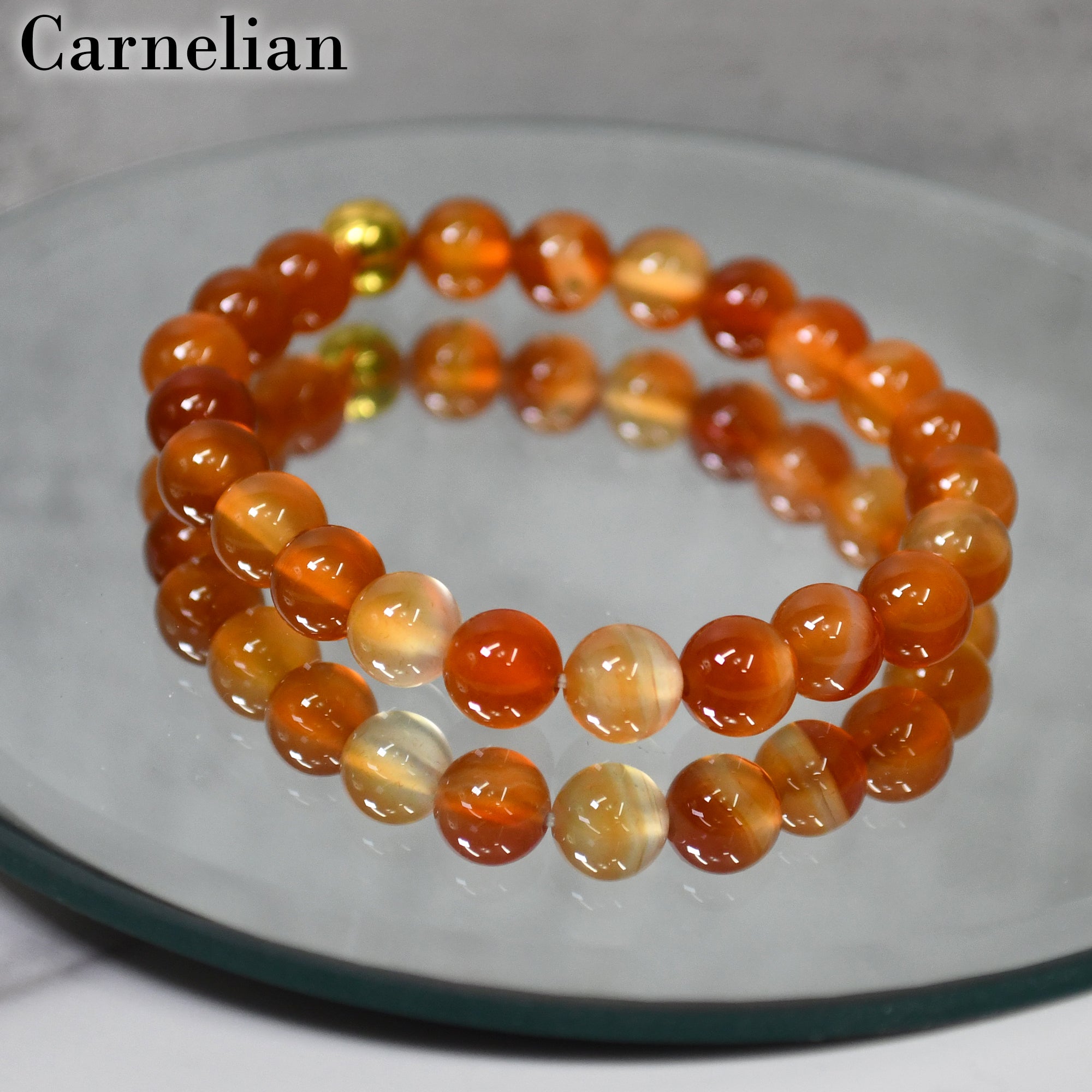 Carnelian Stretch Bracelet