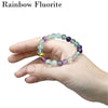 Rainbow Fluorite Stretch Bracelet