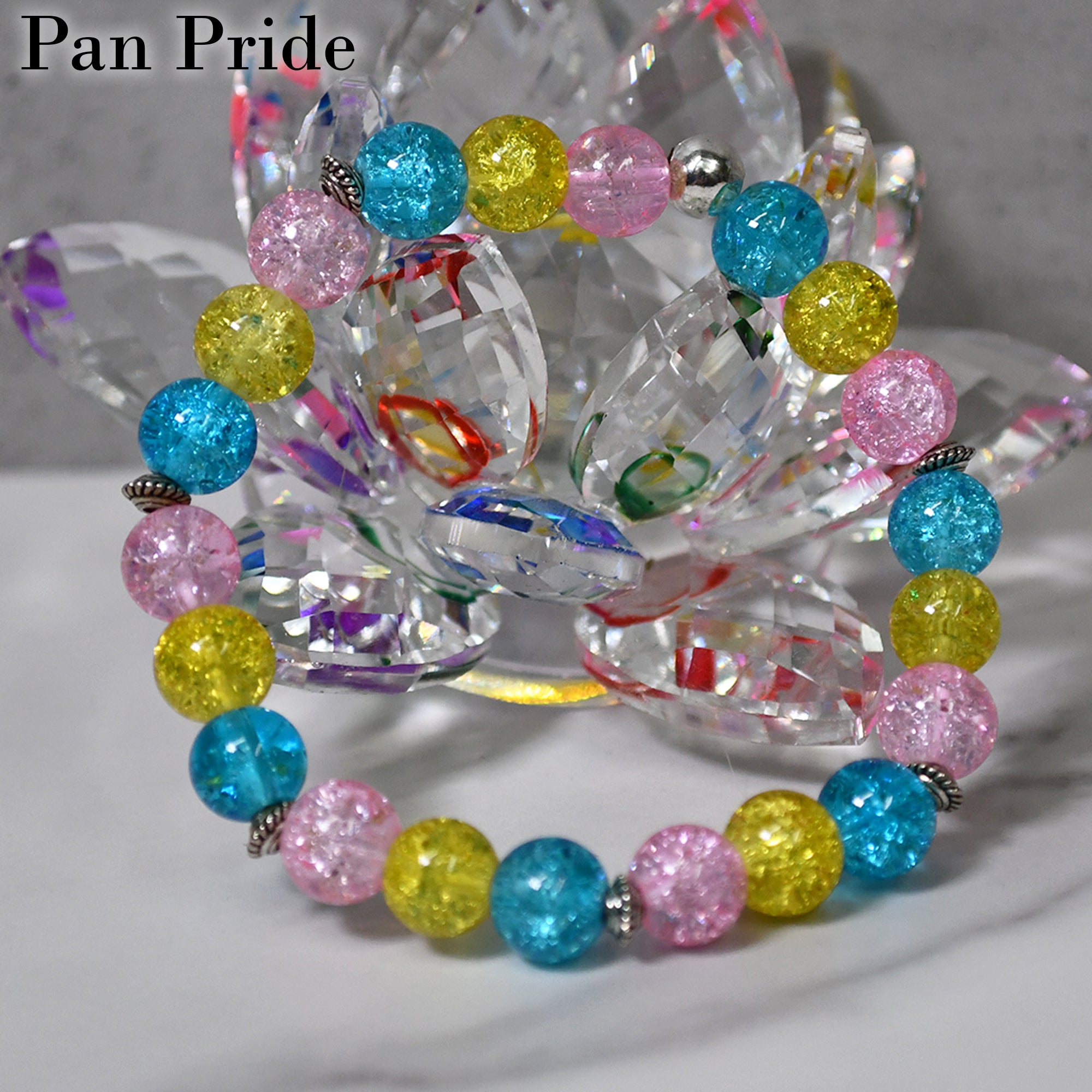 Pan Pride Stretch Bracelet