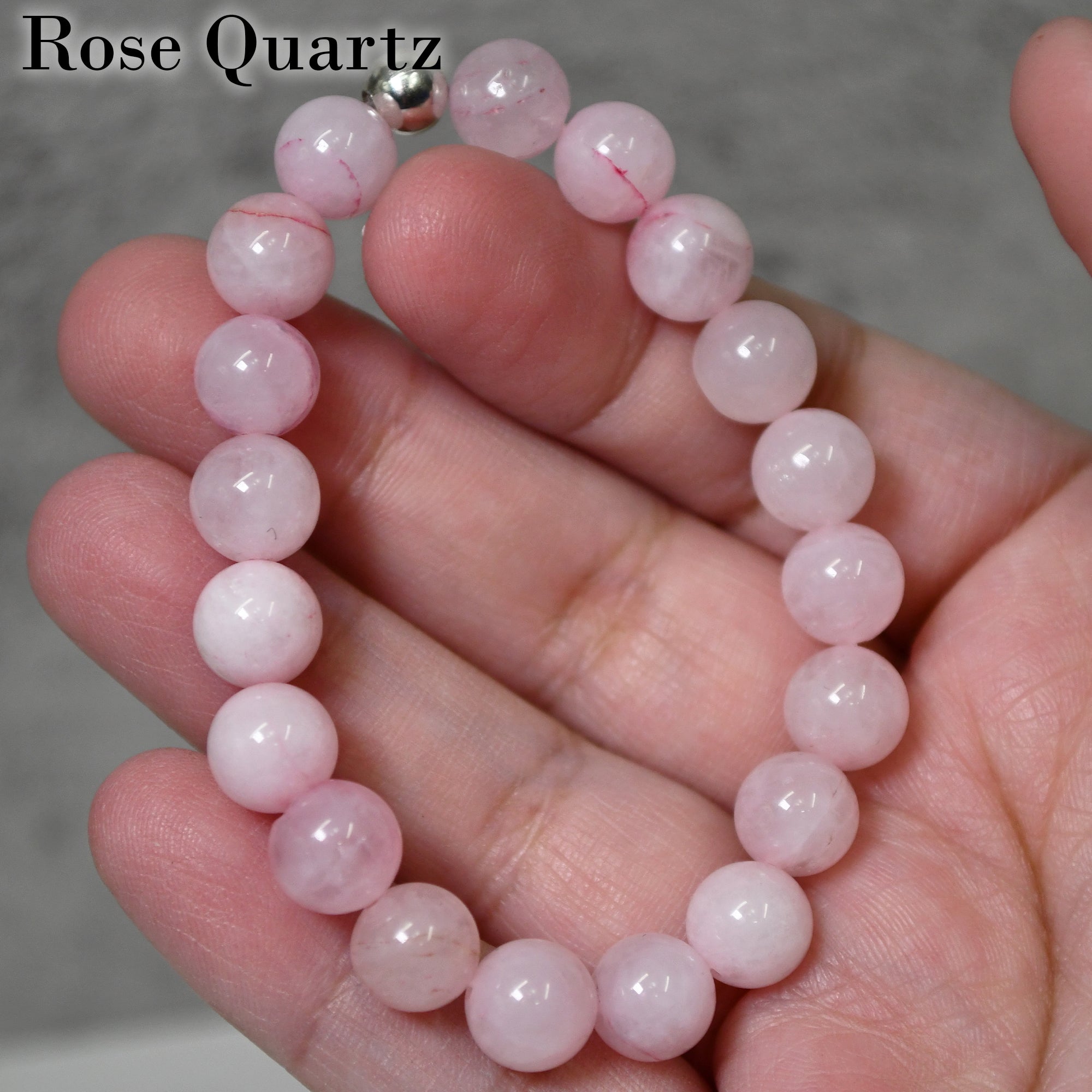 Rose Quartz Stretch Bracelet