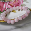 Rose Quartz Stretch Bracelet