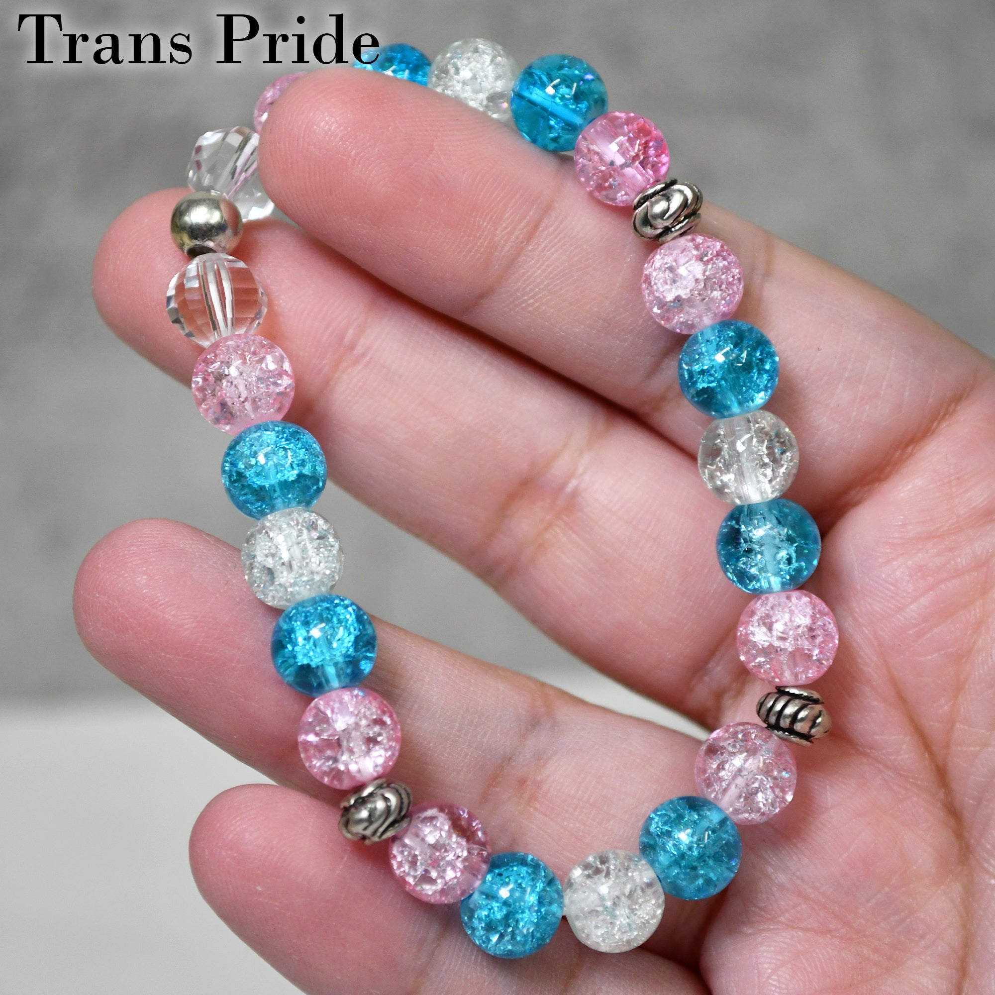 Trans Pride Stretch Bracelet